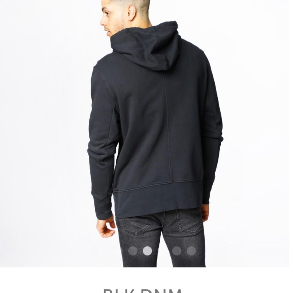 BLK DNM Ling Sleeves Hoodie - Picture 4 of 8